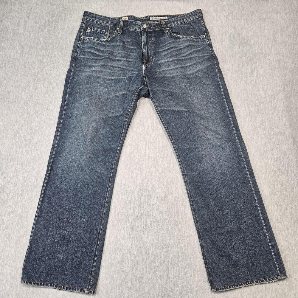 AG Adriano Goldschmied Protege Jeans Mens 38 (40x31) Straight Leg Made in USA